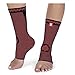 RIMSports Plantar Fasciitis Ankle Brace Ideal Ankle Compression Sleeve for Ankle Support Achilles Tendon Support - Provides Superior Ankle Support -Best Brace Compression Ankle Sleeve (Red, L)