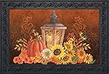 Briarwood Lane Fall Lantern Primitive Doormat Pumpkins Sunflowers Indoor Outdoor 18