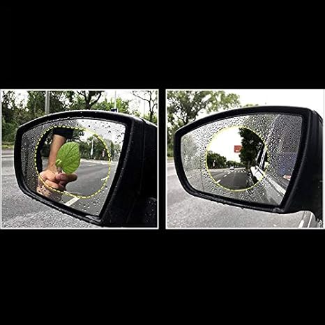 Transparent Retroviseur De Voiture Film De Protection Anti Buee Fenetre Clair Anti Pluie Retroviseur De Protection Film Doux Accessoires Auto Films Pour Vitre Auto Et Moto