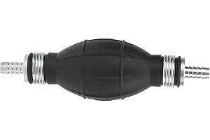 Akozon Hand Feed Pump for Gasoline, and Oil – Manual Oiler for Hydraulic Equipment, NBR Rubber & Aluminum Alloy, 9001-089A, B