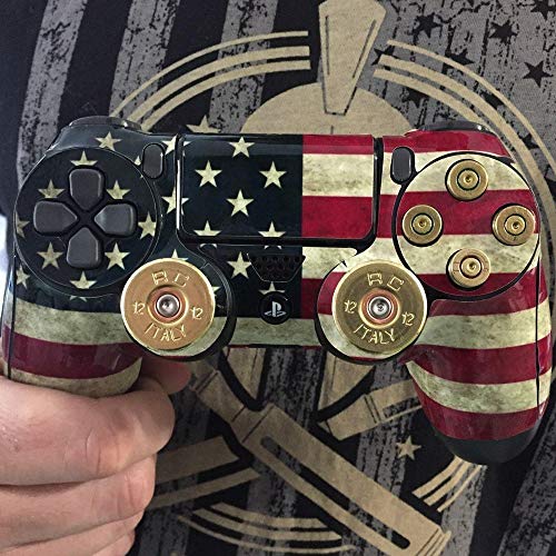 image for Bullet Buttons for PS4 Controller, COCOTOP Raplacement Parts Metal Thu