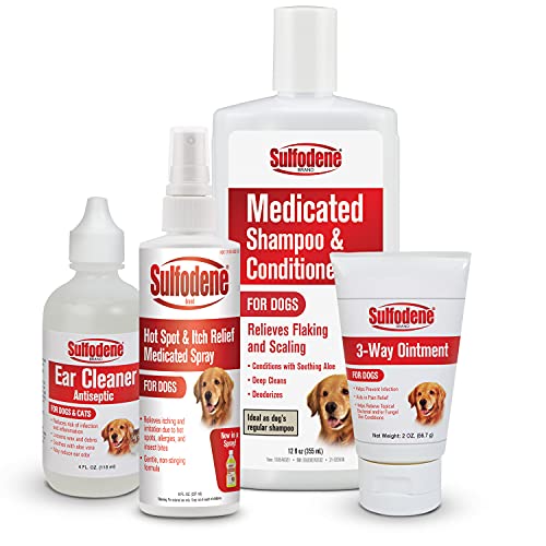 Sulfodene Dog Wound Care Ointment, Relieves Pain & Prevents Infection