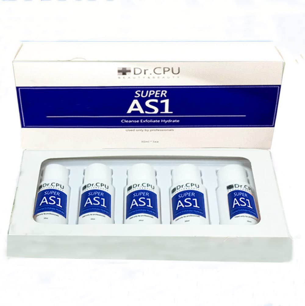 zekalr 5Pcs/set 30ml Per Bottle Aqua Peel Concentrated Solution Skin Care Facial Beauty Aqua Hydra Peeling Solution Face Cleansing Serum and Moisturizing for hydra face machine solution(Blue)