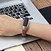 Aresh Compatible with Samsung Galaxy Fit Bands,Soft Leather Strap Replacement Wristband for Samsung Galaxy Fit SM-R370 Fitness Smartwatch (Brown)