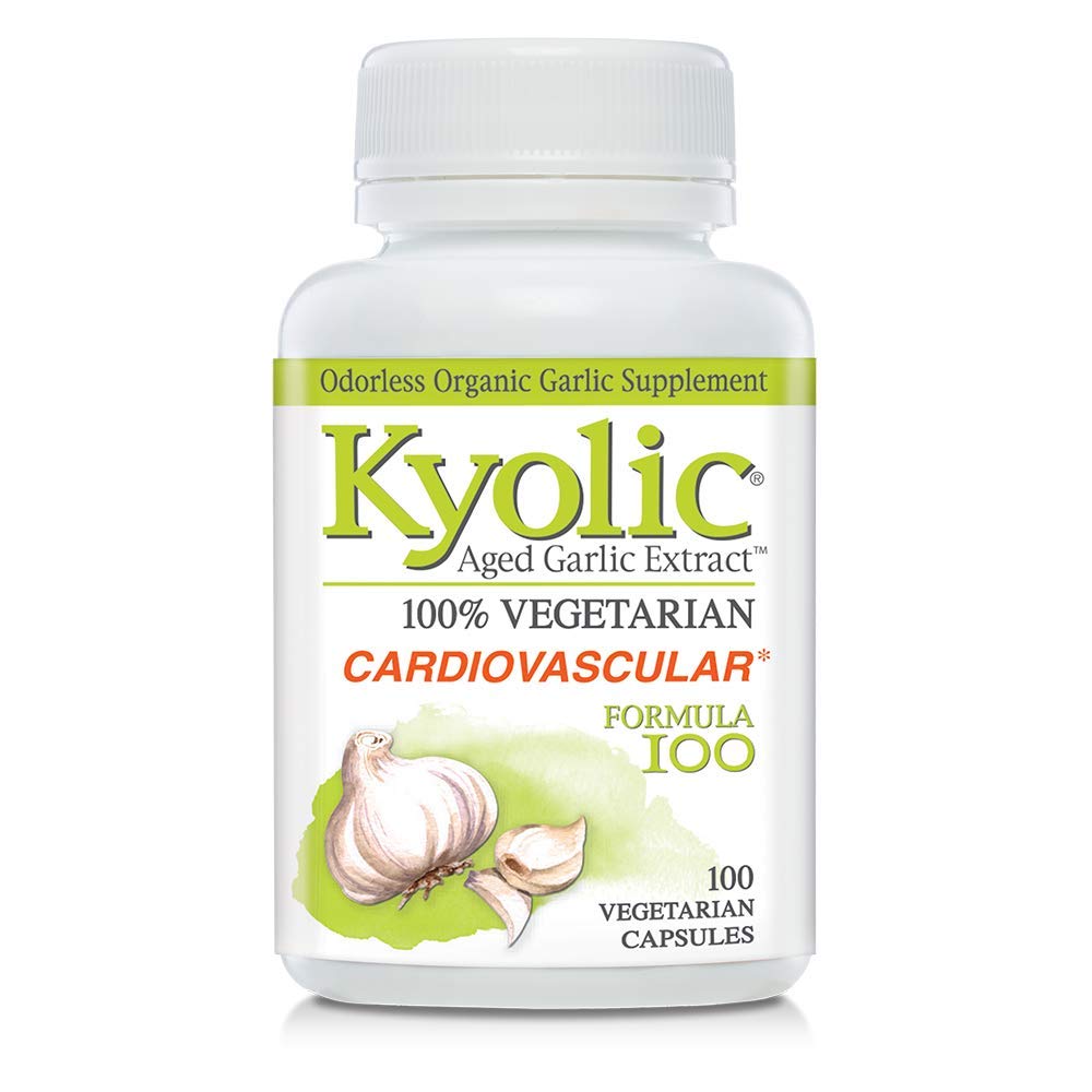 Kyolic Garlic Formula 100 Original Vegetarian Formula (100 Veg Capsules)