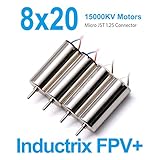 BETAFPV 8x20mm 15000KV Brushed Motors 2CW 2CCW with JST 1.25 Connector for Blade Inductrix FPV Plus Only