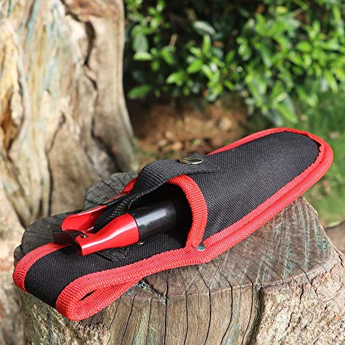 SYOOY Pruner Holster Hanging Pouch for Holding Pruning Shears and Other Tools Portable (Pruner Not Included) - Thumbnail 5