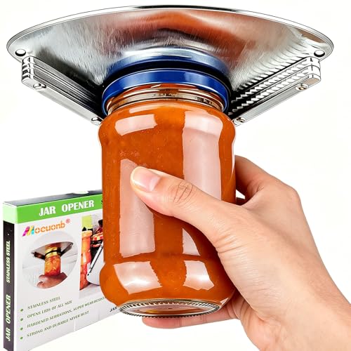 Moeuonb Under Cabinet Jar Opener for Seniors Lid Cap Opener for Weak