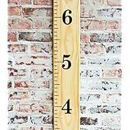Little Acorns DIY Vinyl Growth Chart Ruler Decal Kit, Jumbo Numbers