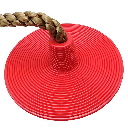 Xinlinke Tree Climbing Rope and Kids Disc Swing Seat Set Outdoor Backyard Playground Accessories