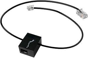 Earsinger Savi Cable 86009-01 86007-01(Connects Your Telephone and Your Base) Telephone Interface Cable is Compatible for CS500 SAVI 8200 700 W740 W745 B235 MDA200 CS520 8245 Voyager Legend CS HL10