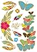 Dalin 6 Sheets Gold Silver Blue Body Temporary Metallic Tattoos Jewelry Inspired Bling Adult Temp Metallic Glitter Art Tattoos Long Lasting