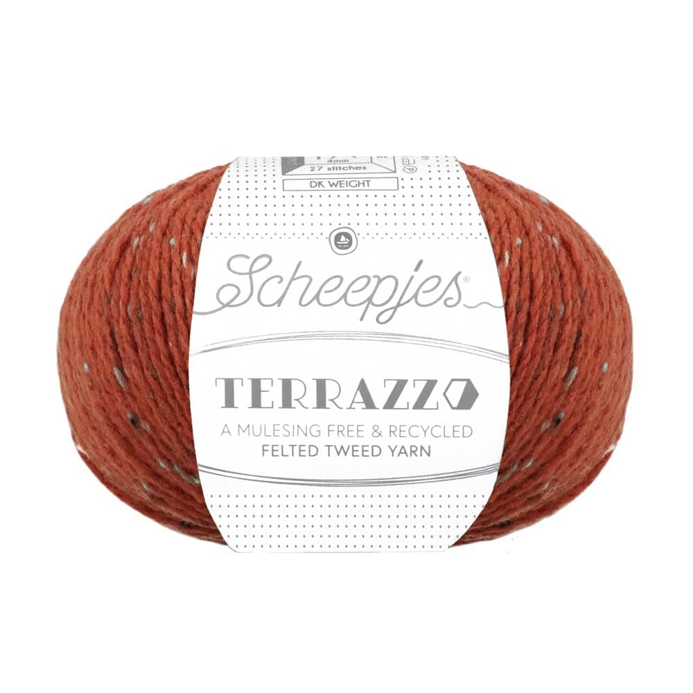 Scheepjes - Scheepjes Terrazzo 716 Mogano Yarn - 1x50g