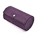 KLOUD City® 3 Tier Purple Travel Roll Up Jewelry Box Case Organizer Holder with Snap Closure