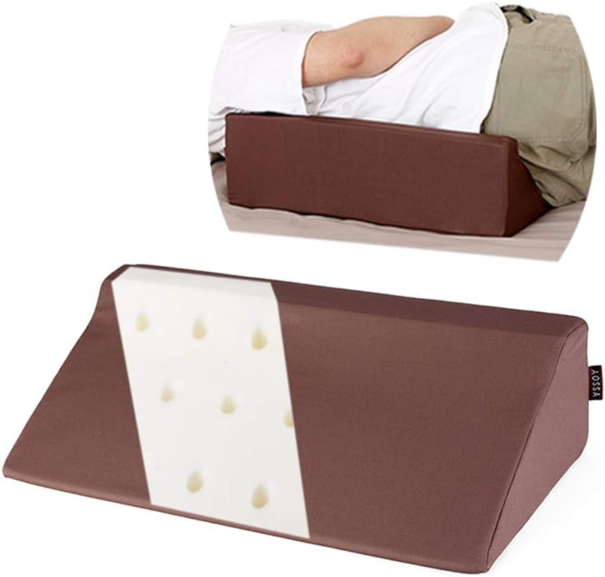 Wedge Pillow for Sleeping Side Body Positioner Bed Wedge Foam Positioning for Back Pain Triangle Adults Acid Reflux Angled Snoring 30 Degree After Surgery Medical Support Slanted Bed Sore Bolster: Kitchen & Dining