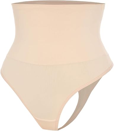 high waist shaping thong