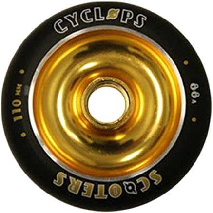 CYCLOPS SCOOTERS Wheel - 110Mm Gold/Black solid hub