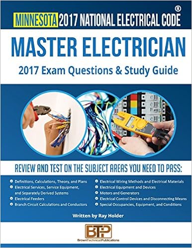 Minnesota 2017 Master Electrician Study Guide Ray Holder