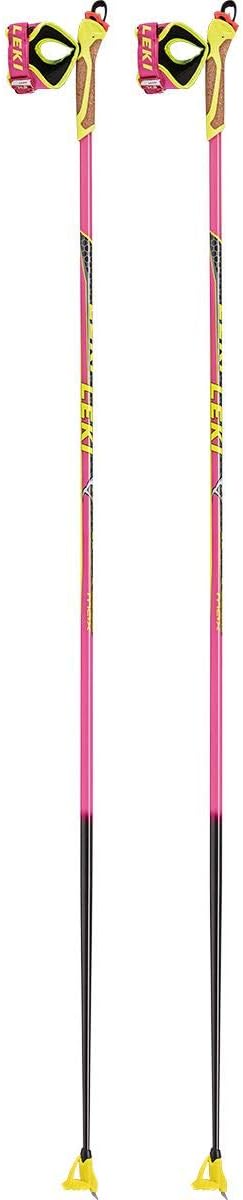 pink leki poles