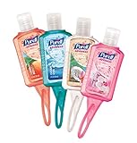 Purell 3900-24-ECSPR16 Advanced Instant Hand Sanitizer, Travel Sized Jelly Wrap Portable Bottles, Summer Scents, 1 oz. (Pack of 24)