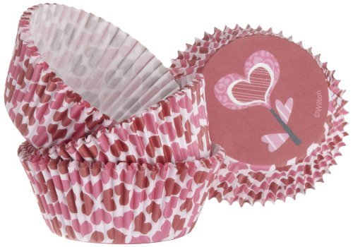 Wilton You Bake Me Smile Standard Baking Cups, 75 Count