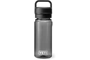YETI Yonder 600 ml/20 oz Water Bottle with Leakproof Yonder Chug Cap, Charcoal