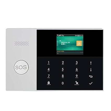 Zuionk - Detector de humos 3G + WIFI inteligente, sistema de seguridad 99 Wireless Zone