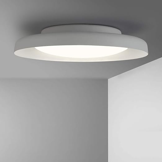 shilook 24w plafon led de techo 1800lm lampara led techo 4000k blanco neutro para dormitorio cocina sala de estar comedor sotano escarelas