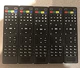 { Pack OF 5 } Artronix Replacement Remote Control for Tv Box Mag254 Mag250 Mag256 MAG 250 254 256 255 256 257 275 322 349 350 351 352 410 OTT IPTV Set Top Box