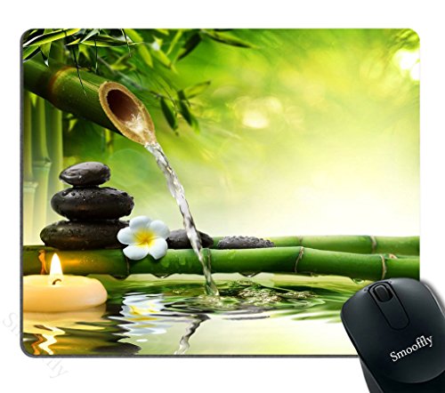 Smooffly Nature Gaming Mouse Pad,Spa Stones in