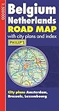 Belgium and Netherlands Road Map (Philip's Road Atlases & Maps) by 