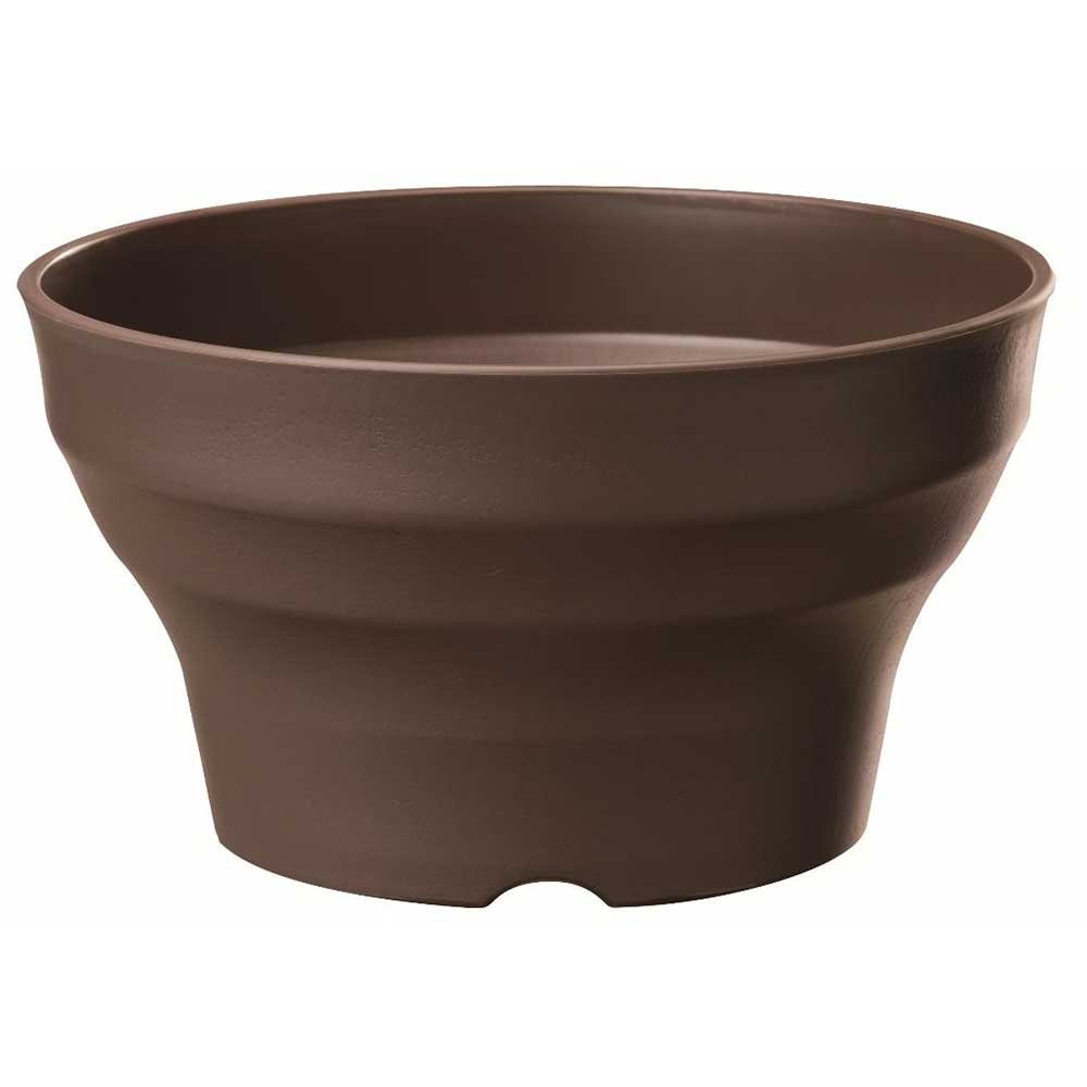 大和プラスチック 鉢・プランター フレグラーボール 24型 φ240×H140 ダークブラウン商品画像