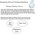 Sensory Chew Necklace for Boys & Girls - Chewlery for Autism ADHD - Oral Motor Chewing Biting Teething Needs Chewlery (Ice Cream - 2pcs)