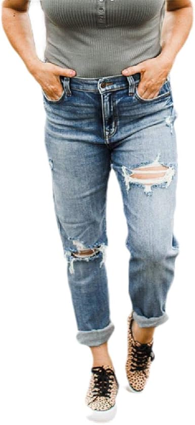 calça jeans feminina reta cintura media