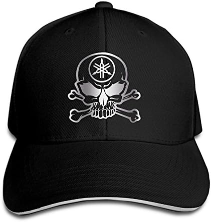 KMRR Yamaha Motorcycle Racing Sk Platinum Style Flex Baseball Cap Black