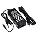 LEDwholesalers 12V 5A 60W AC/DC Power Adapter with 5.5x2.5mm DC Plug and 2.1mm Adapter, Black, UL-Listed, 3201-12V