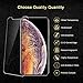 [3-Pack] Screen Protector for iPhone Xs Max（6.5''）, Easy Install [Bubble Free] Tempered Glass Screen Protector,