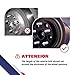 KSP Wheel Spacers for Ram 1500, 4Pcs 1.5(38mm) 5x5.5 to 5x5.5 Hub Centric Forged Wheel Spacers, Hub Bore 77.8mm Thread Pitch M14X1.5 for 2012-2018 Dodge Ram 1500