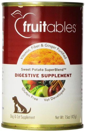 Fruitables Sweet Potato Dog Digestive Supplement, 15-Ounce Can