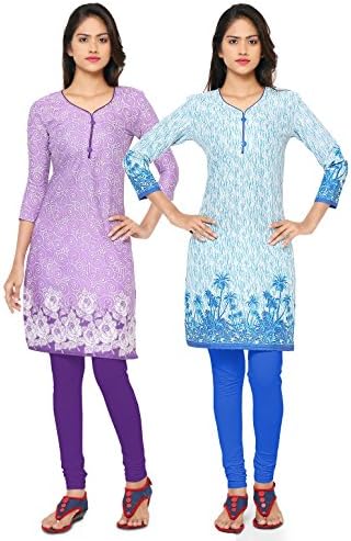 Craftliva Cotton Kurti (128cdkIC5.IC6_Multi-Coloured)