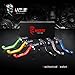 MZS CNC Pivot Brake Clutch Levers for Yamaha YZ80 YZ85 1995-2014/ TTR230 2005-2017 (Blue)