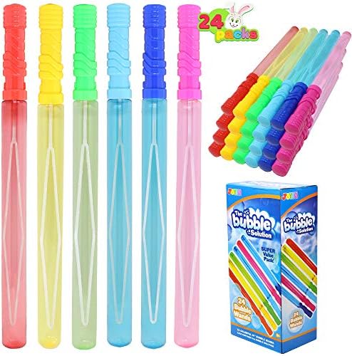 JOYIN 24 Pack 14'' Big Bubble Wands 