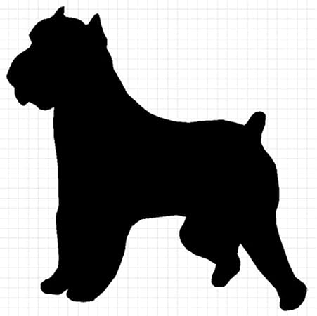 Amazon ベルジアングリフォン Ver 1 シルエット 犬ステッカー 黒 ブラック 小 縦横 4cm 4cm 4枚セット シール ステッカー 文房具 オフィス用品