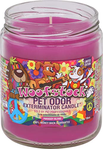 Woofstock Pet Odor Exterminator 13 Ounce Jar Candle - Thumbnail 2