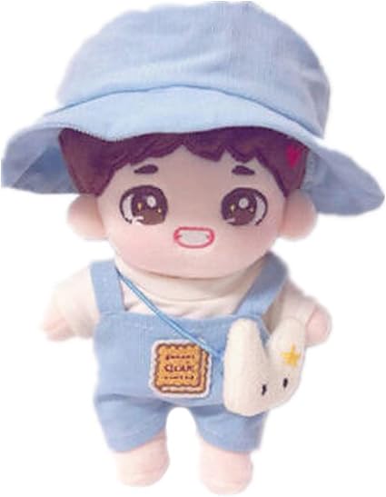 Amazon.com: VogueMing Kpop Shinee EXO BTS Jungkook V Doll's Clothes Hat+T-Shirt+Rompers+Bag【No Doll】: Toys \u0026 Games
