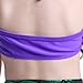 Jastore Kids Girls 2 Pcs Princess Mermaid Swimwear Bow-Knot Bikini Set Swimsuit (2-3T) Purple