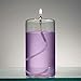5-Inch Refillable Glass Pillar Candle - Liquid Candles are The Latest Trend in Candle Lighting