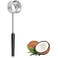 Coconut Opener Tool, Opener Tool for Young Coconuts, Food Grade Stainless Steel Coconut Opener Kit for Home Hotel(#2)