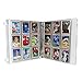 UniKeep Baseball Themed Trading Card Collection Binder with Trading Card Pages. The Binder/Case Is Fully Enclosed to Keep Cards Secure (Batter, Metal Rings)