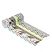 Washi Masking Tape Set of 24 Rolls - Decorative Tape Collection for DIY Crafts and Festival Gift Wrapping, Office Party Supplies, Holiday Decoration